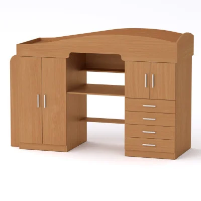 Loft bed Universal 2, alder